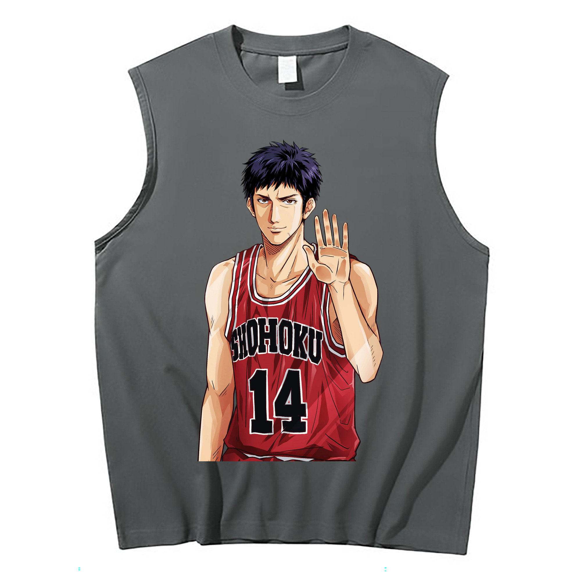 （画像用） SLAM DUNK／スラムダンク コットン100％タンクトップ（フロントプリント）